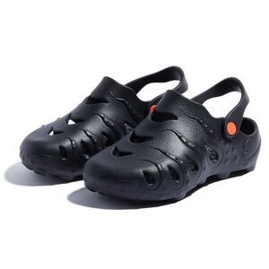 UIN Men's Garden Shoes Beach Outdoor Slippers Sandals (Ink Black Octopus I Men)